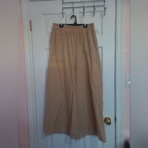3/$15 Flowy Tan Pants